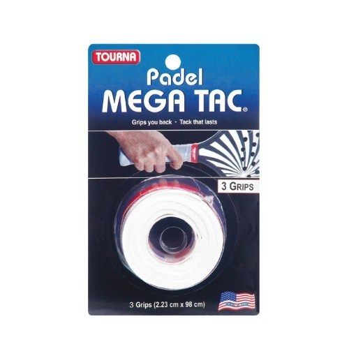 Tourna Multicolor Padel Mega Tac 3 Grip Roll Overgrip