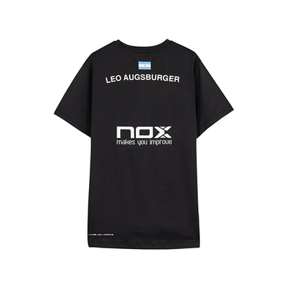 Nox Leo Augsburger 24 Sponsors LA10 Black T-shirt