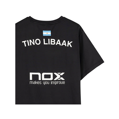 Nox Tino Libaak 24 Sponsors TL10 Black T-shirt